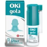 Local anesthetic for pain relief in the oropharynx.