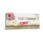 Deficiency of essential omega-3 fatty acids (EPA and DHA) - Olimp Gold Omega 3 60 caps