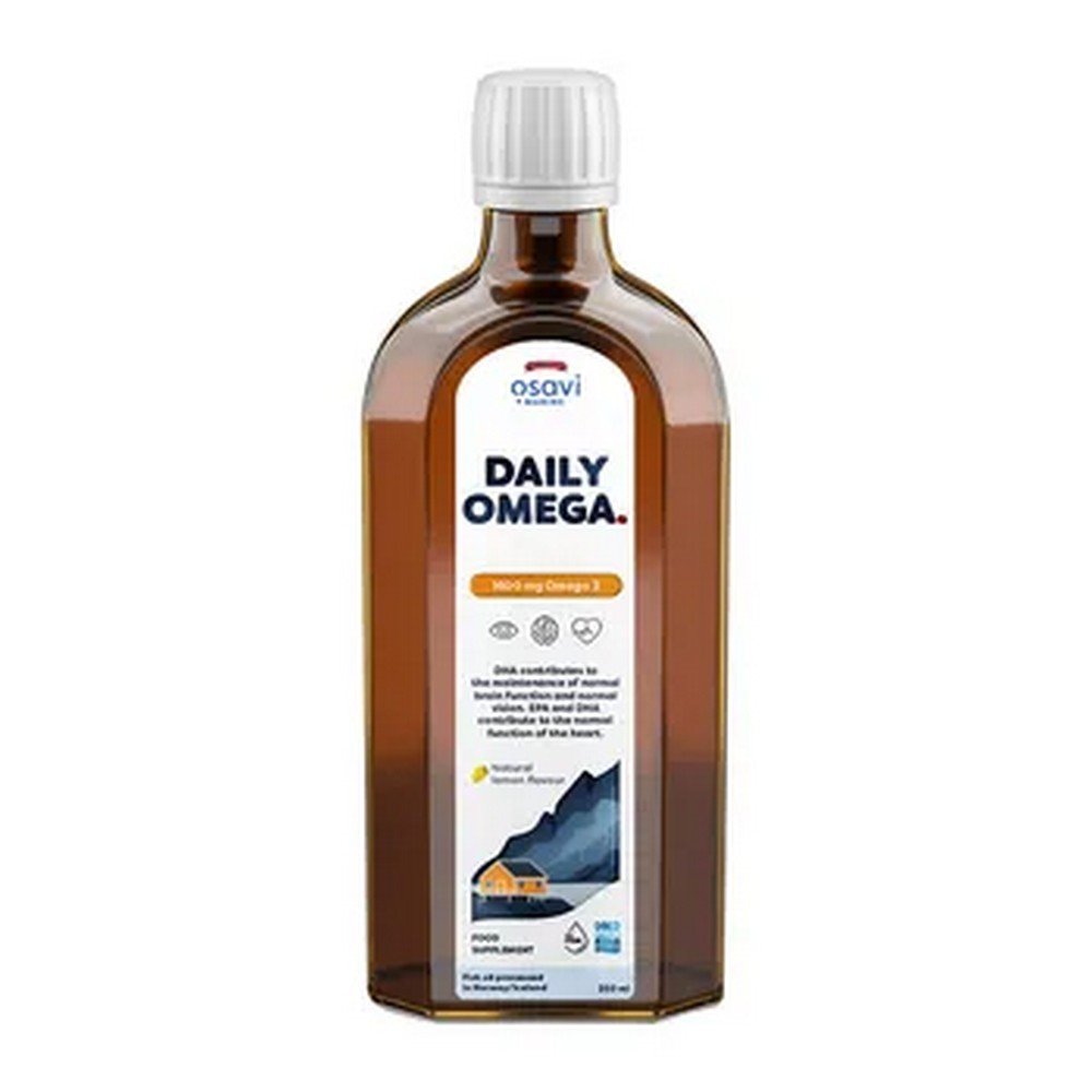 olivit osavi daily omega 1600 mg liquid lemon flavor 250ml "Apoya el buen funcionamiento del sistema inmunológico.