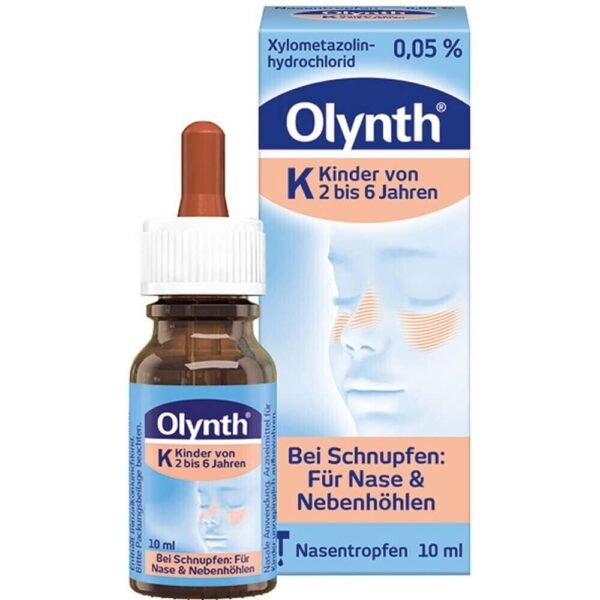 Olynth Plus 0.05% / 5% nose spray contains the long-proven active ingredient Xylometazoline.