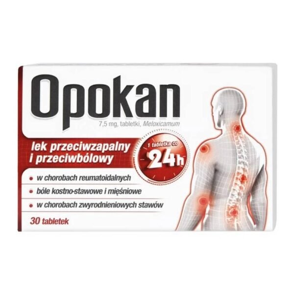 Opokan is an anti-inflammatory and analgesic drug that is used for pain in bones, joints and muscles during exacerbation of rheumatic diseases.