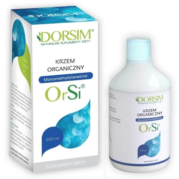 Silicon (Si), contained in the Dorsim dietary supplement, provides a number of positive body functions.