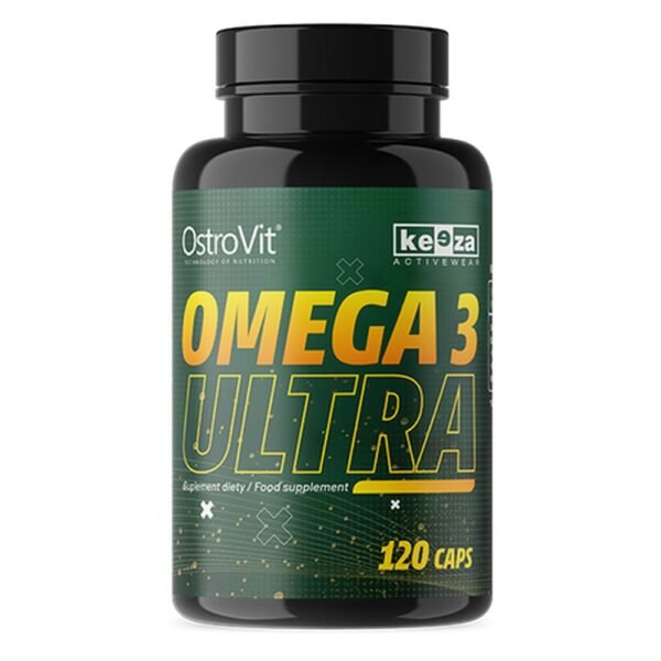 OstroVit KEEZA Omega 3 Ultra 120 capsules is another product from the KEEZA OstroVit line, dedicated especially to all physically active people who are looking for a comprehensive supplement to their diet with Omega 3 fatty acids.