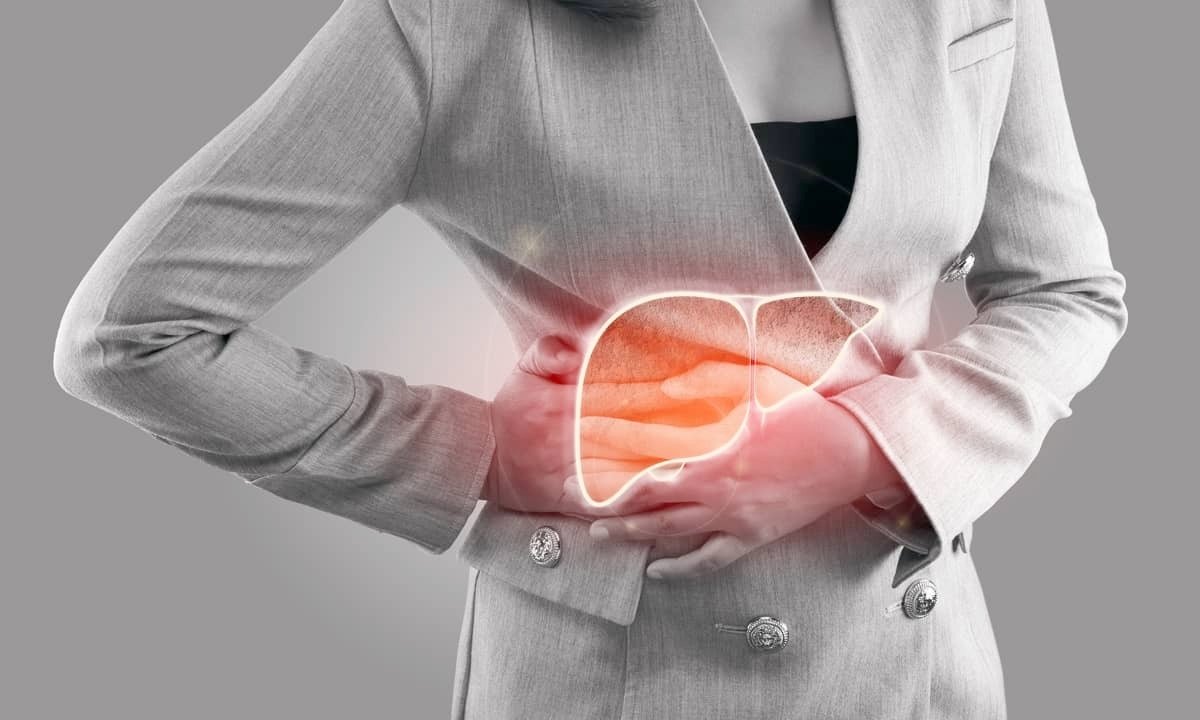 Pain relievers to relieve pain in the liver area