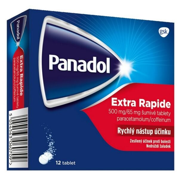 Suitable for relieving pain and fever, due to the combination of two medicinal substances it has a faster onset of action. Read the leaflet on the packaging carefully.