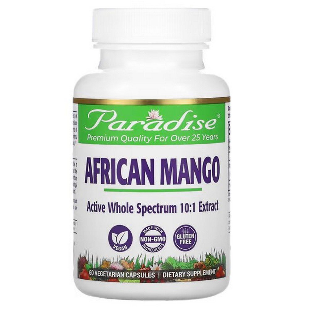 paradise herbs african mango 60 vegetarian capsules C'est un complément alimentaire qui freine l'appétit