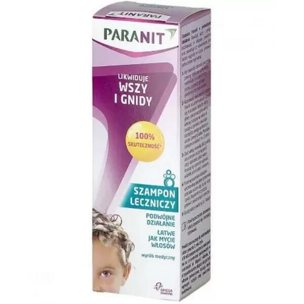 Paranit shampoo and conditioner is a perfect complement to the treatment against lice.