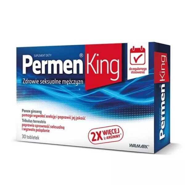 Permen KING tablets are a composition of high-quality plant ingredients that support the natural process of inducing an erection and a double amount of L-arginine (compared to the Permen product).