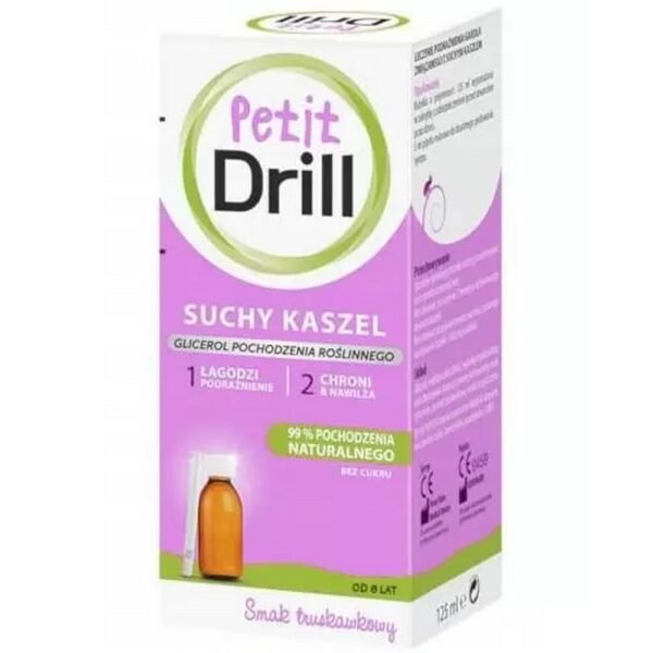 The syrup is recommended for use in children from 6 years of age to soothe and soothe irritations associated with dry cough.