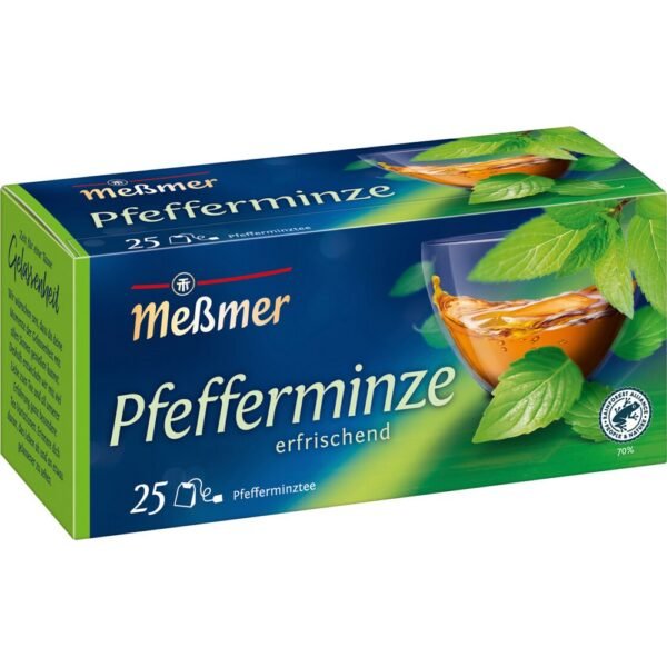 Peppermint is one of the most popular herbal teas.