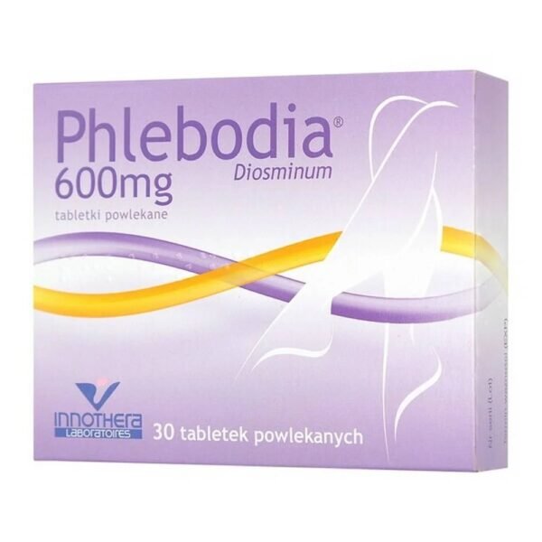 Phlebodia is a drug for use in venous insufficiency, varicose veins, and the feeling of “heavy legs” with a protective effect on blood vessels.
