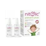 Pipi Nitolic Prevent Plus, anti-lice spray, 150 ml (2 x 75 ml) - a medical device whose ingredients support protection against lice.