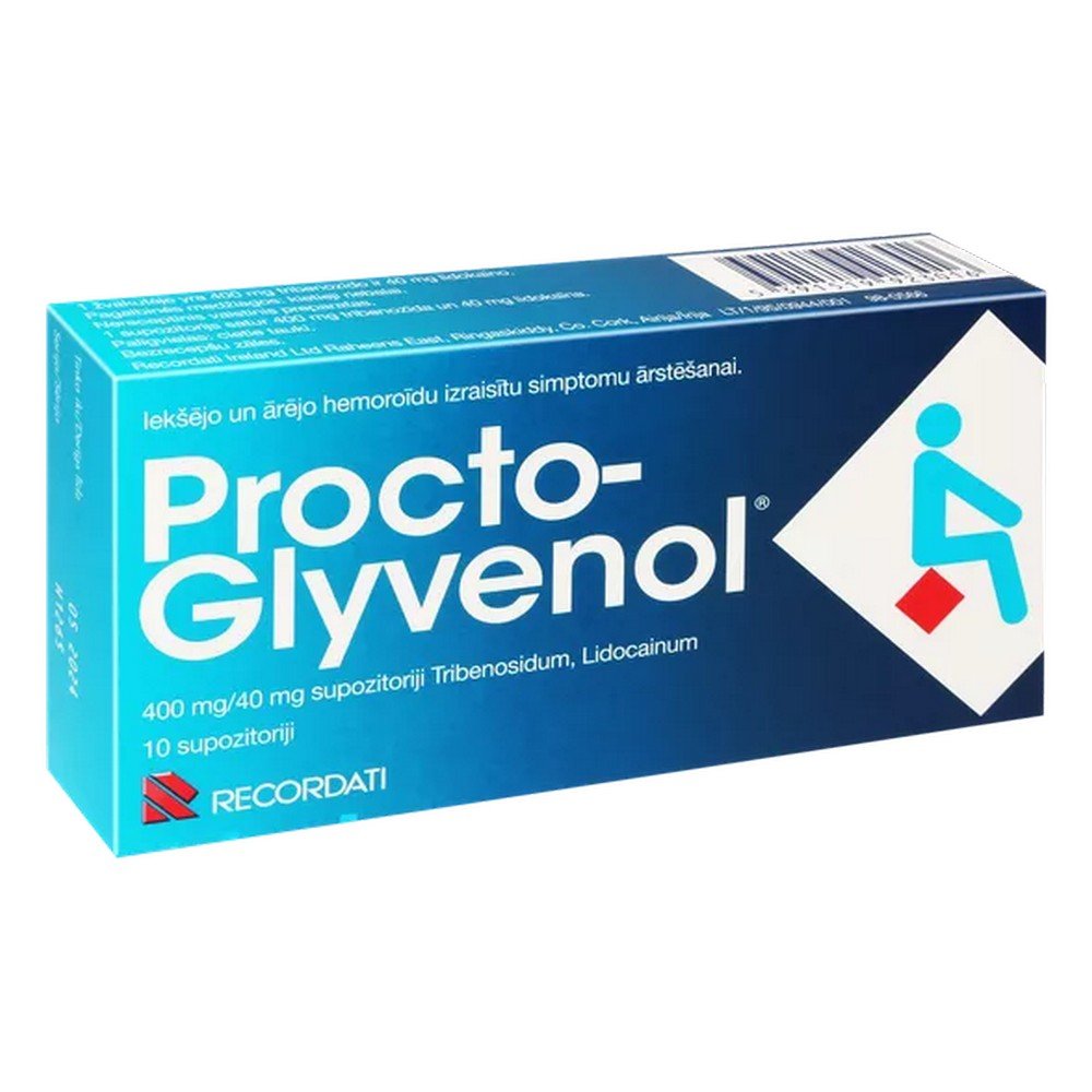 procto glyvenol rectal suppository 10 Tribenoside/Lidocaine suppositories are intended for topical relief of hemorrhoids.
