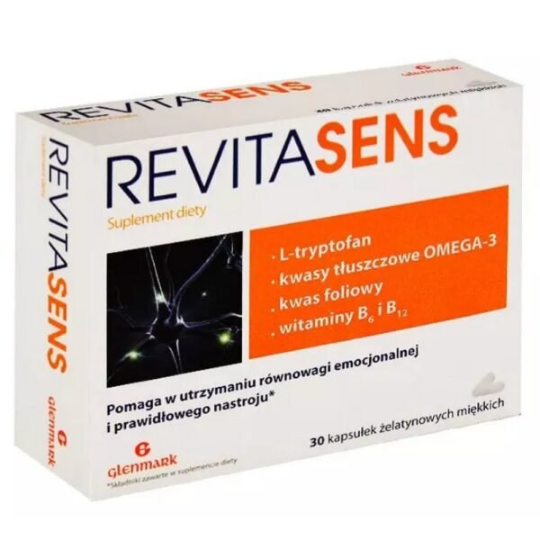 The ingredients of Revitasens help maintain emotional balance and proper mood.