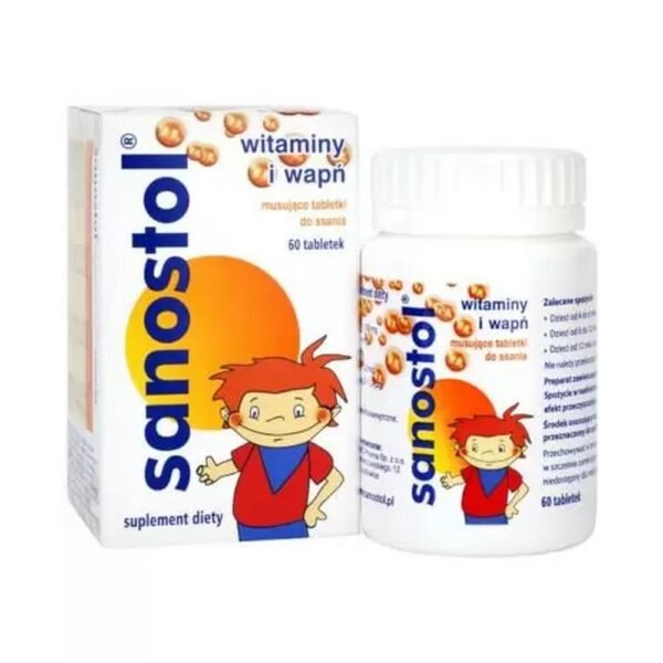 Dietary supplement Sanostol lozenges are vitamins with calcium recommended for fatigue and strengthening immunity for children.
