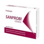 Sanprobi 4 Enteric - a dietary supplement that contains a unique composition of four strains of probiotic bacteria in enteric capsules.