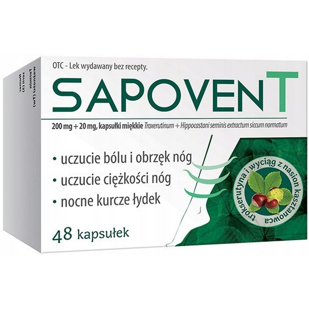 sapoven t 48 capsules Has anti-edematous, anti-exudative properties,