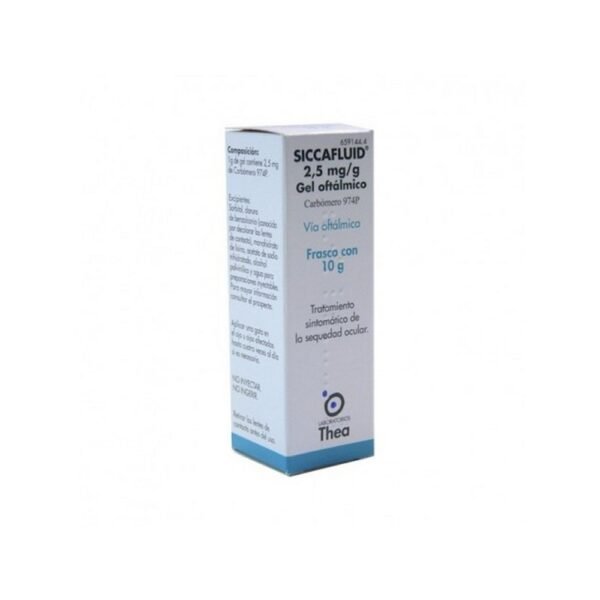 Gel to relieve dry eyes, eliminates inflammation, burning, irritation.