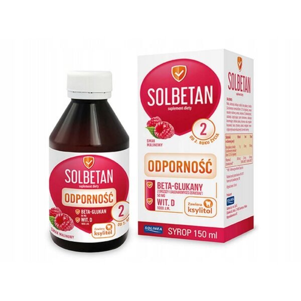 Solbetan Immunity - a dietary supplement supporting the proper functioning of the immune system.