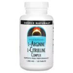 L-arginine is an important factor in muscle metabolism and a precursor to nitric oxide, which promotes blood circulation by relaxing blood vessels.