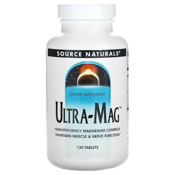 Source Naturals, Ultra-Mag maintains Muscle & Nerve Function