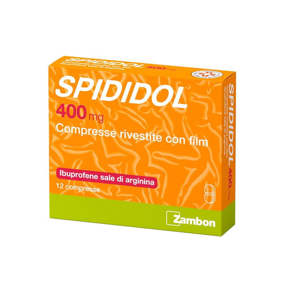spididol 12 tablets 400mg Fármacos antiinflamatorios y antirreumáticos.