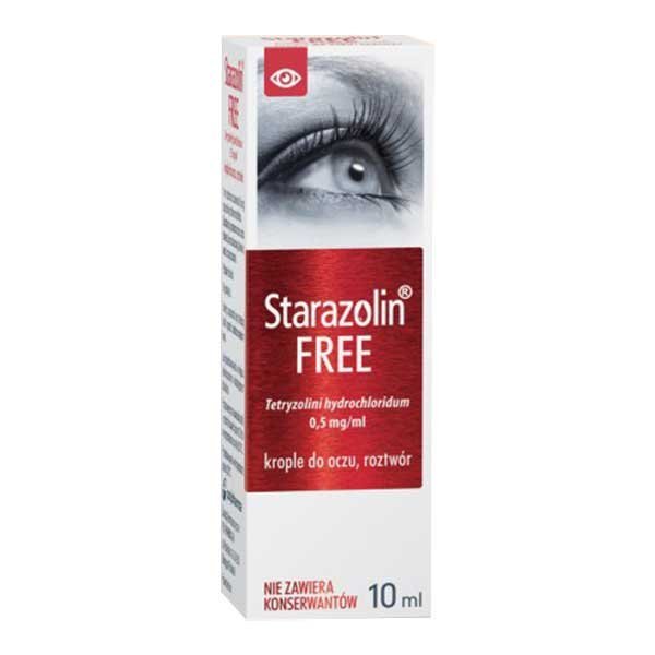 STARAZOLIN FREE EYE DROPS 