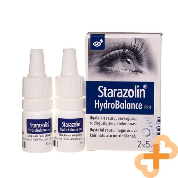 Starazolin HydroBalance PPH drops have an effective and long-lasting moisturizing effect.