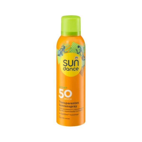 Transparent sun spray extra waterproof fast absorbing non-greasy without octocrylene.