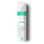 SVR Spirial antiperspirant spray regulates sweat secretion, absorbs moisture and reduces unpleasant odor.