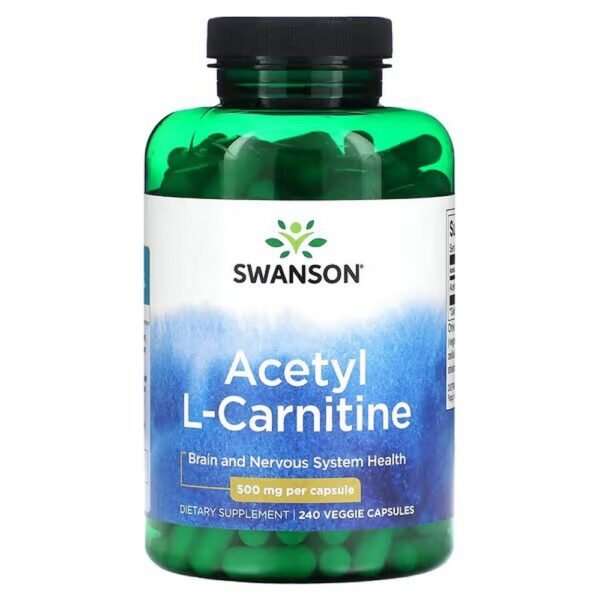 Swanson, Acetyl L-Carnitine for brain and nervous system health