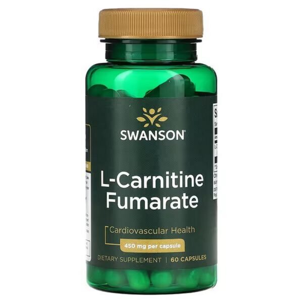 For serious cardiovascular support, optimize your heart-healthy diet with Swanson L-Carnitine Fumarate.