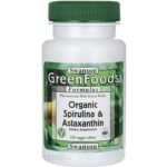 Swanson Organic Spirulina & Astaxanthin - dietary supplement in tablets. DESCRIPTION: Spirulina and Astakassanthin can? , show positive properties in terms of cellular protection.