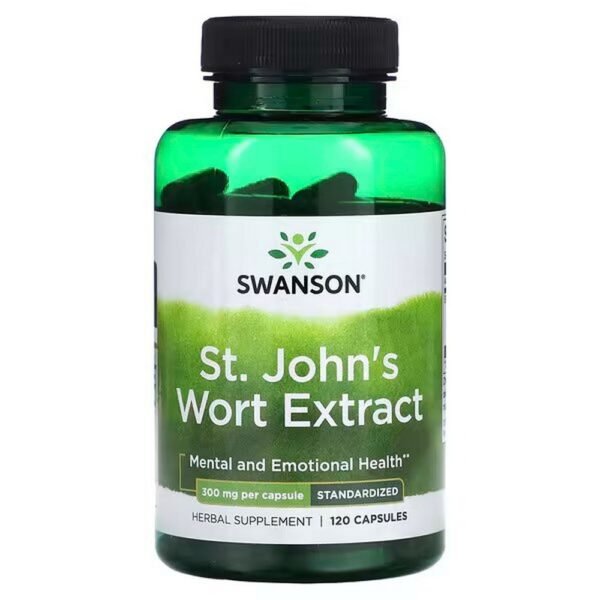 Swanson, St. John's Wort Extract, Standardized for mental and emotional health