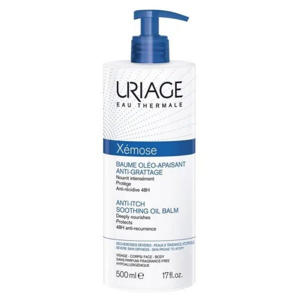 Uriage Xemose Anti Itch Успокаивающее масло в креме – косметическое средство для ежедневного ухода за сухой, очень сухой и атопичной кожей.