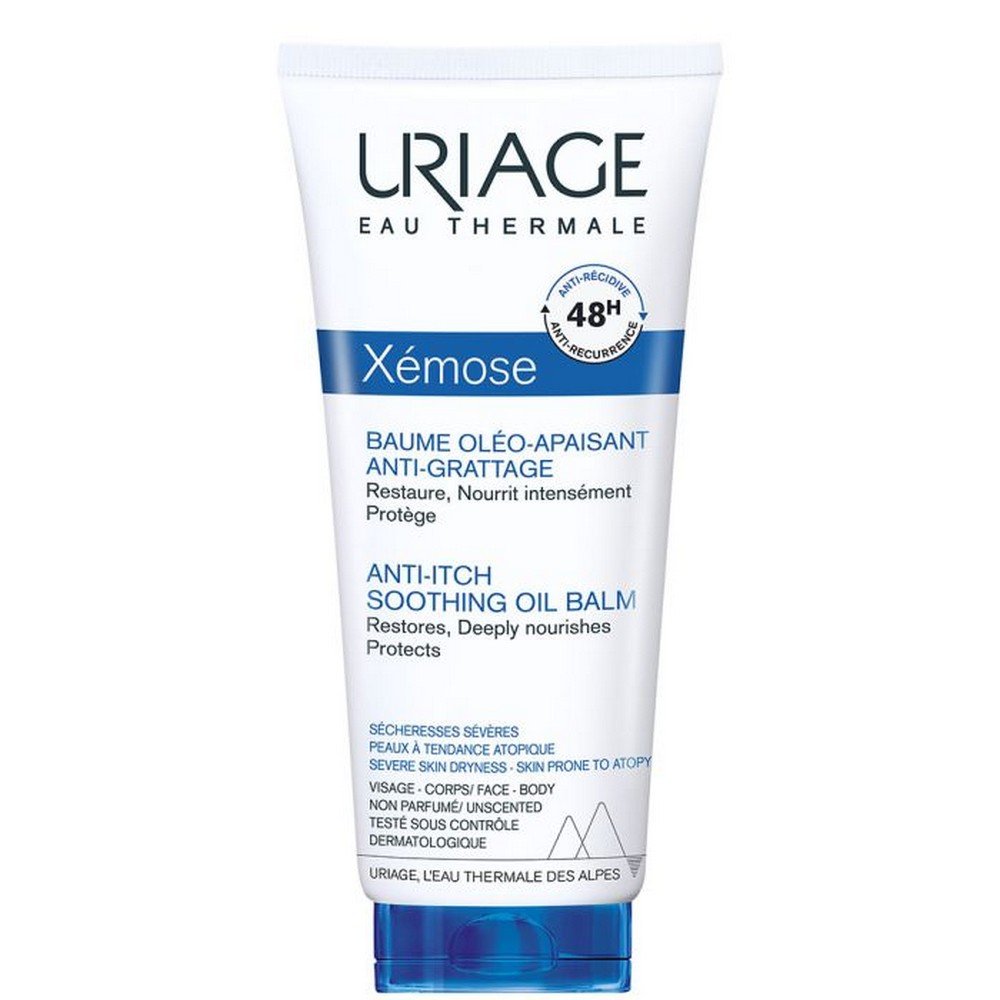 uriage xemose soothing balm for very dry skin 200ml Este bálsamo nutritivo y protector alivia instantáneamente el picor y previene la sequedad de la piel.