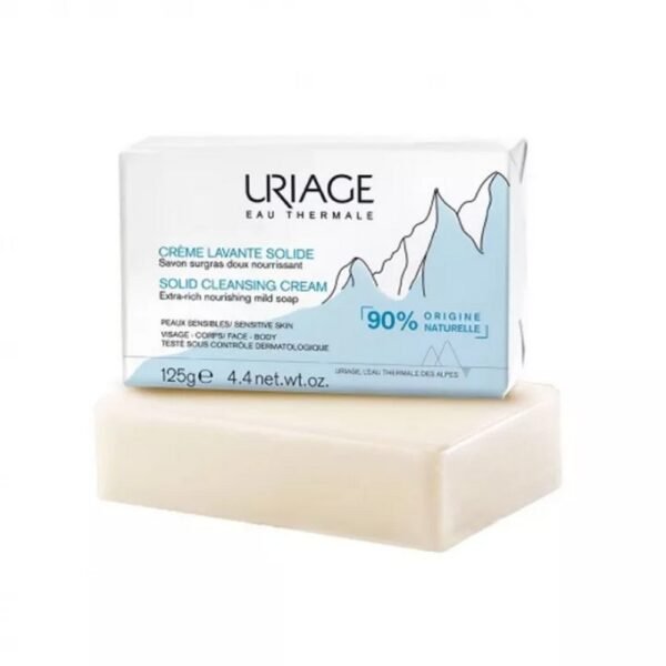 Uriage Solid Cleansing Cream 125g is suitable for the whole body and all skin types.
