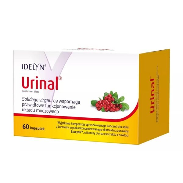 Indications and action For urinary tract problems. Urinal® capsules strengthen the resistance of the urinary tract to ailments.