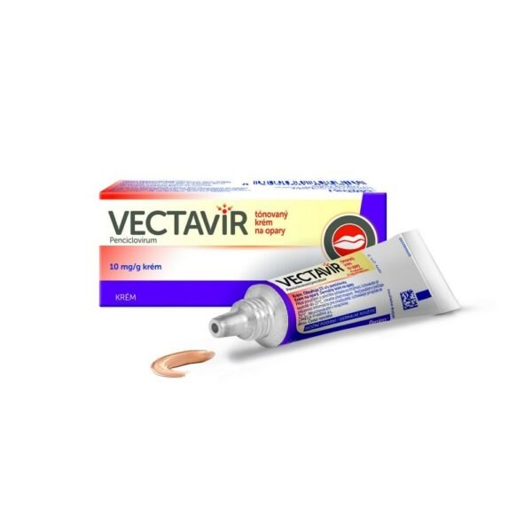 Reduces pain caused by herpetic lesions. Significantly reduces virus shedding and healing time.