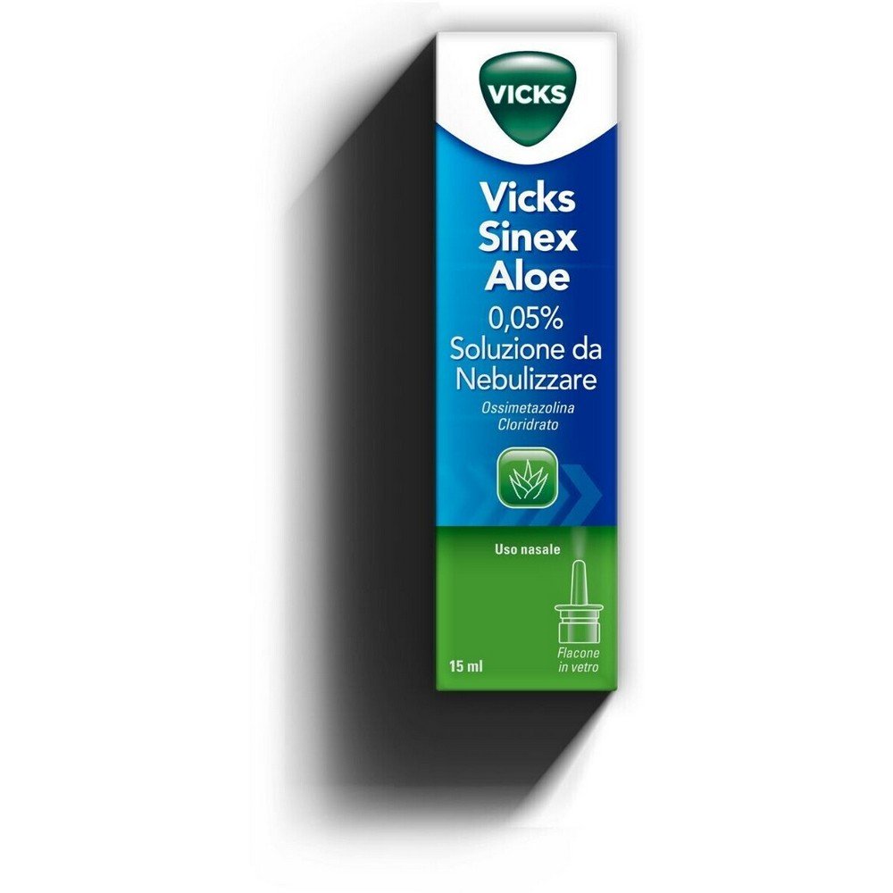 vicks sinex 005 aloe 15ml Tipos de productos: descongestionante, medicación para el resfriado