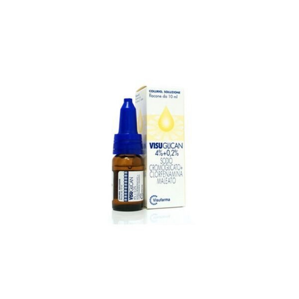 Decongestant and antiallergic eye drops.
