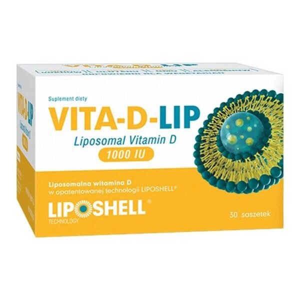 VITA-D-LIP is a dietary supplement containing liposomal vitamin D.