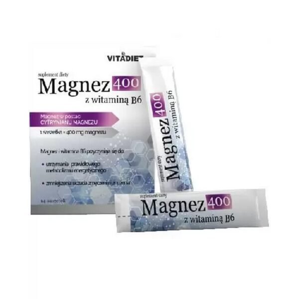 Vitadiet is a dietary supplement in powder form, intended for adults. The preparation contains ingredients that support the proper functioning of the nervous system and reduce the feeling of fatigue and weariness.
