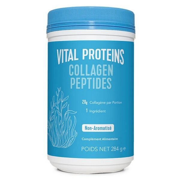 Vital Proteins Collagen Peptides helps your skin fight signs of skin aging.