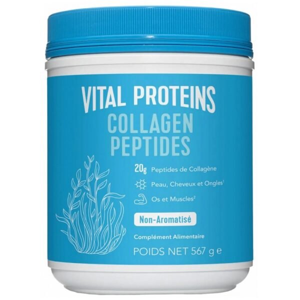Vital Proteins Collagen Peptides helps your skin fight signs of skin aging.