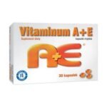 Dietary supplement containing vitamin A and E.