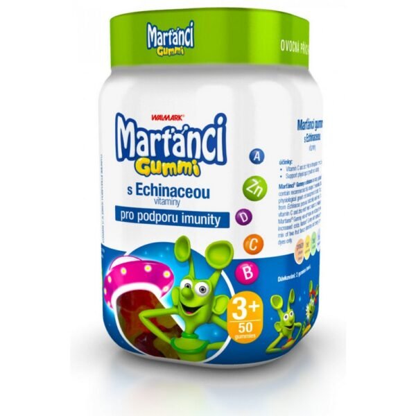 Vitamins with echinacea, vitamin C and zinc help strengthen the body's immunity and proper physiological growth.