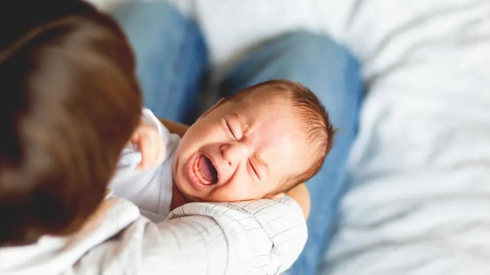 What can cause colic in a baby
