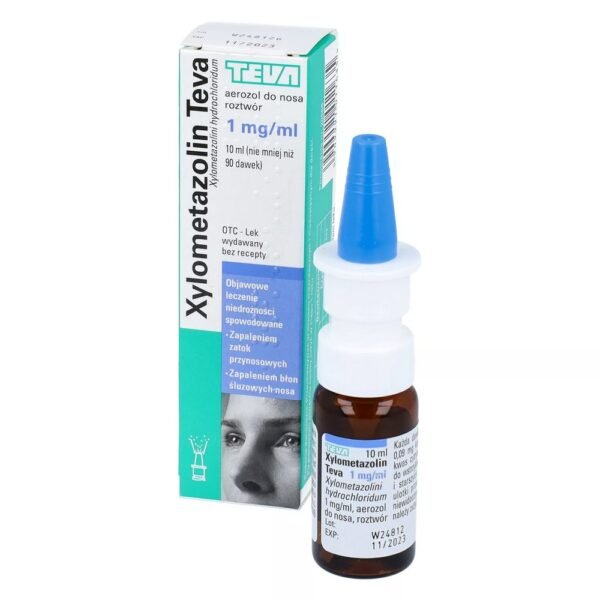It constricts blood vessels, thereby reducing swelling of the mucous membranes.