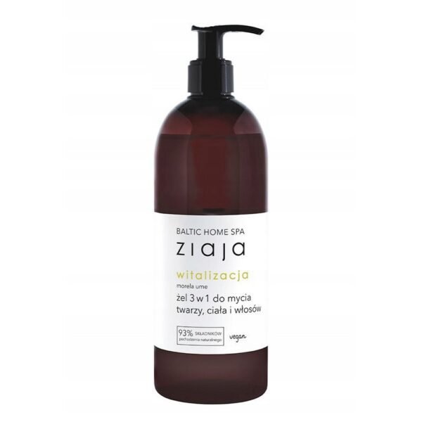 Contains ume apricot extract, humectant - vegetable glycerin, hair conditioning agents, coconut glucoside, sulfosuccinate with lactic acid ester and fatty alcohols.